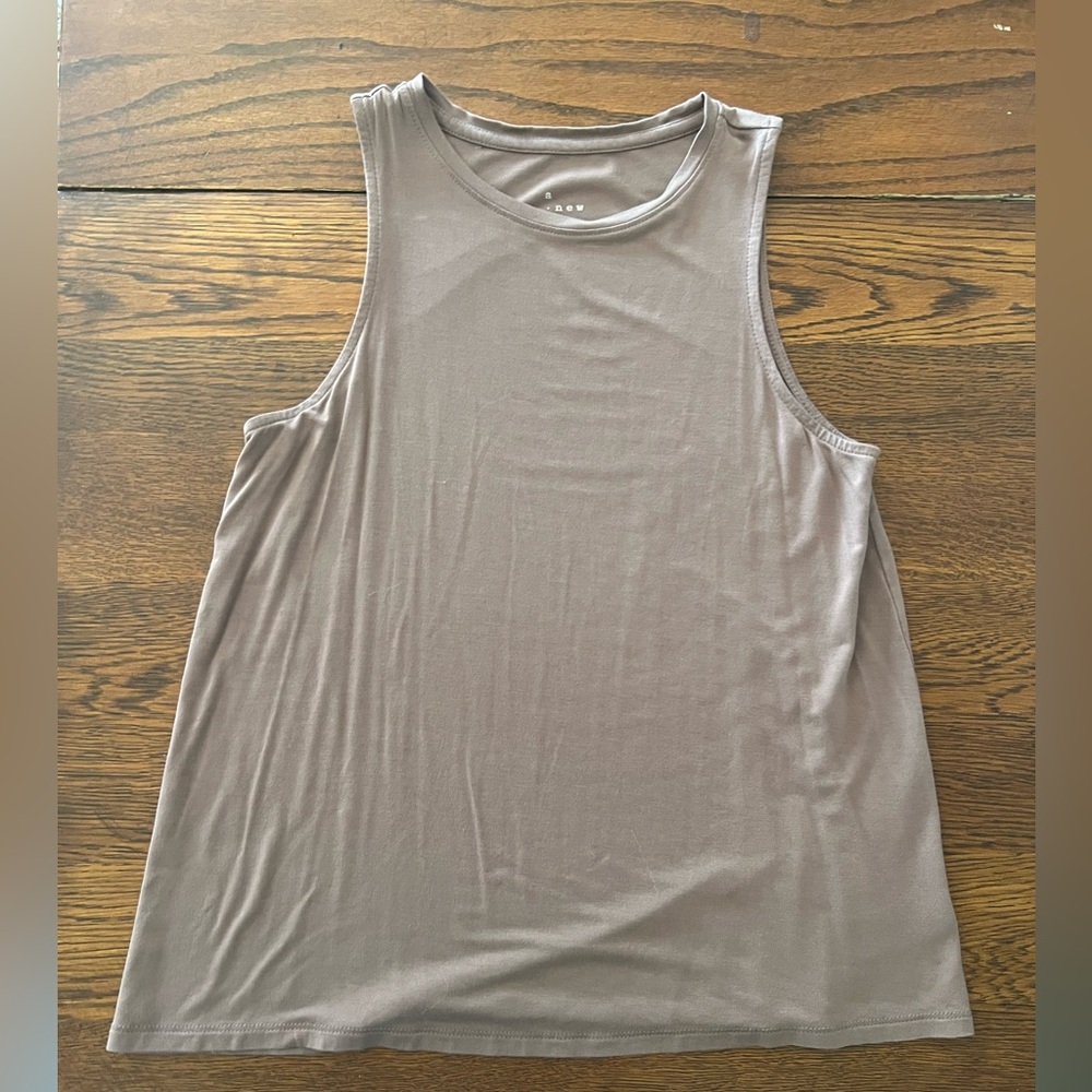 A New Day brown tank